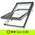 FAKRO FTT/U U6 | white-finished pine window for passive houses