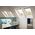 Pivåhängt takfönster med nedre handtaget VELUX GLU-B 0051 | 2-glas, Everfinish (träkärna med vitt hölje i polyuretan)