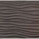 3D-gipsväggpanel WAVE S (48x48 cm)